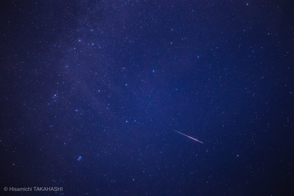 2018年8月14日 ペルセウス座流星群